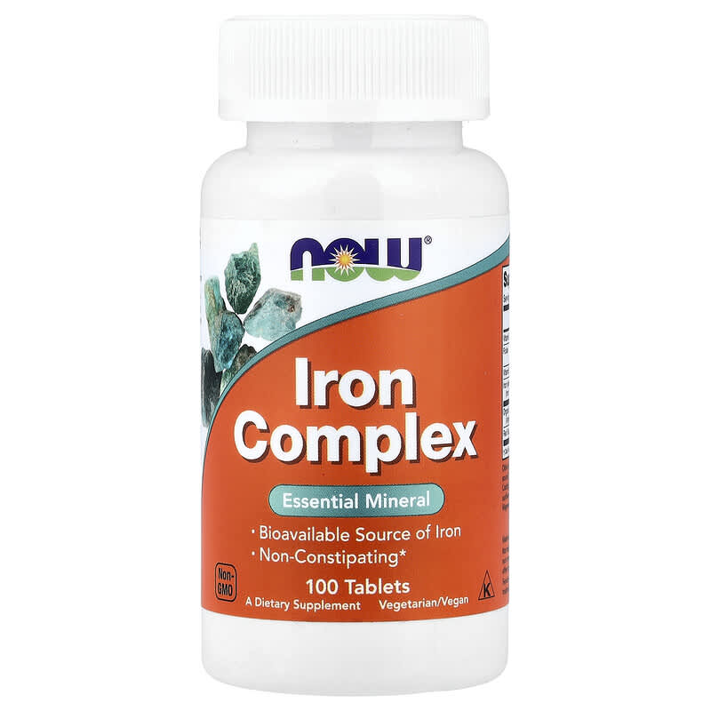 NOW IRON COMPLEX IMP (100 TAB)