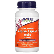 NOW ALPHA LIPOIC ACID 600MG (60 CAP)
