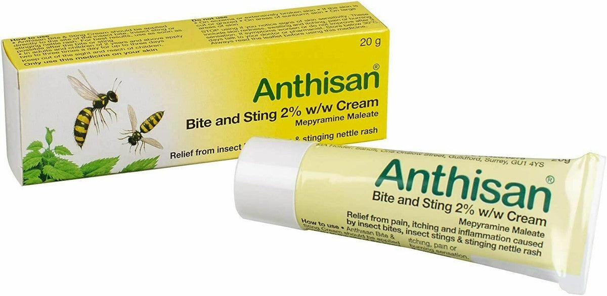 ANTHISAN 2% BITE & STING CREAM (20 GM)