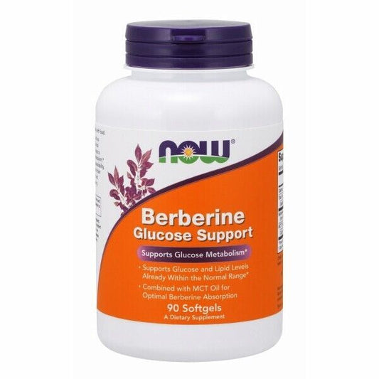 NOW BERBERINE GLUCOSE SUPPORT (90 SOFTGEL)