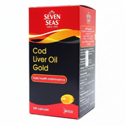 Seven Seas Cod Liver Oil Gold (100 Softgel Capsules)