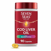 Seven Seas Cod Liver Oil Plus Multivitamins 90 Capsules – Omega-3 EPA & DHA with Vitamins A, C, D, E & B Complex – Since 1935 – Available at DocXora Pakistan