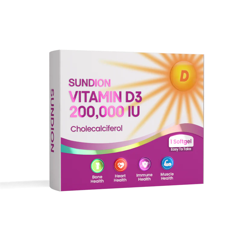 NUTRIFACTOR SUNDION VITAMIN D3 200,000IU (1 SOFTGELS)