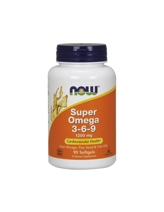 NOW SUPER OMEGA 3-6-9 FISH OIL (90 SOFTGEL)