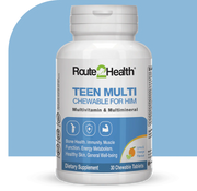 ROUTE 2 HEALTH TEEN MULTI CHEW FOR HIM (30 TAB)