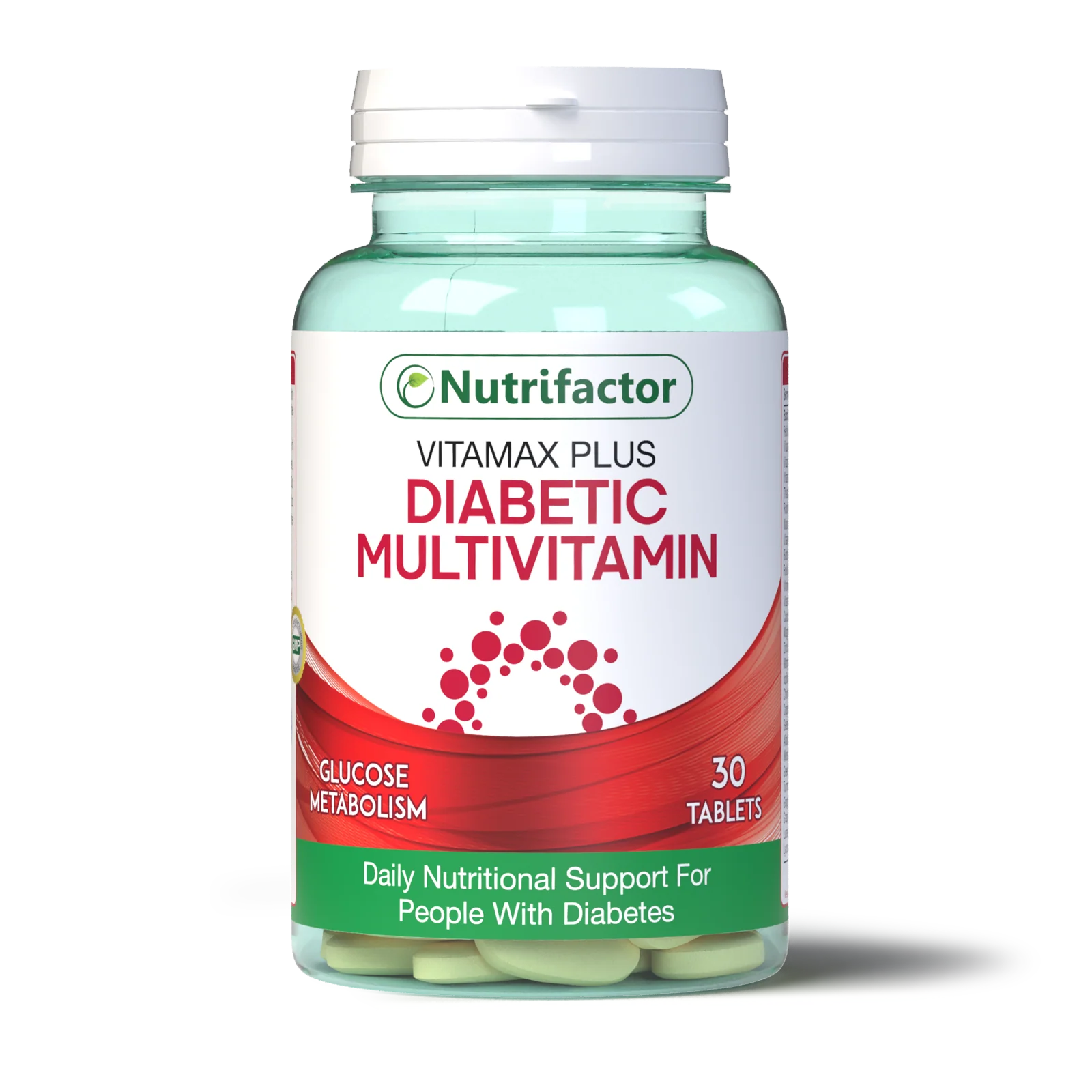 Nutrifactor, Vitamax Plus, Diabetic, Multivitamin, 30 Tablets