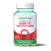 Nutrifactor, Vitamax Plus, Diabetic, Multivitamin, 30 Tablets