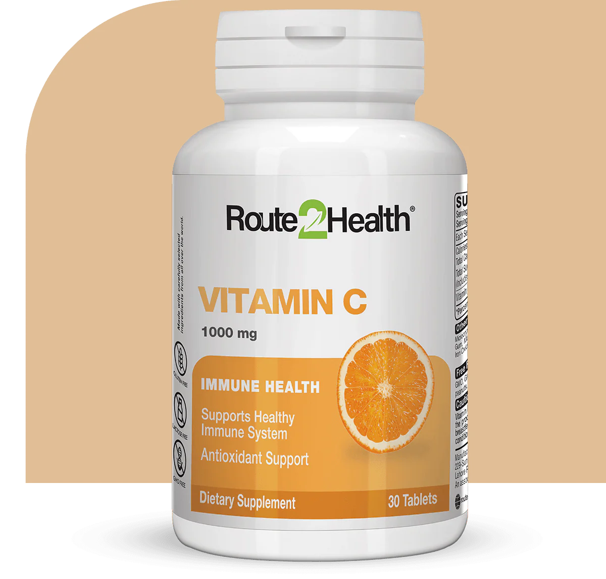 ROUTE 2 HEALTH VITAMIN C 1000MG (30 TAB)