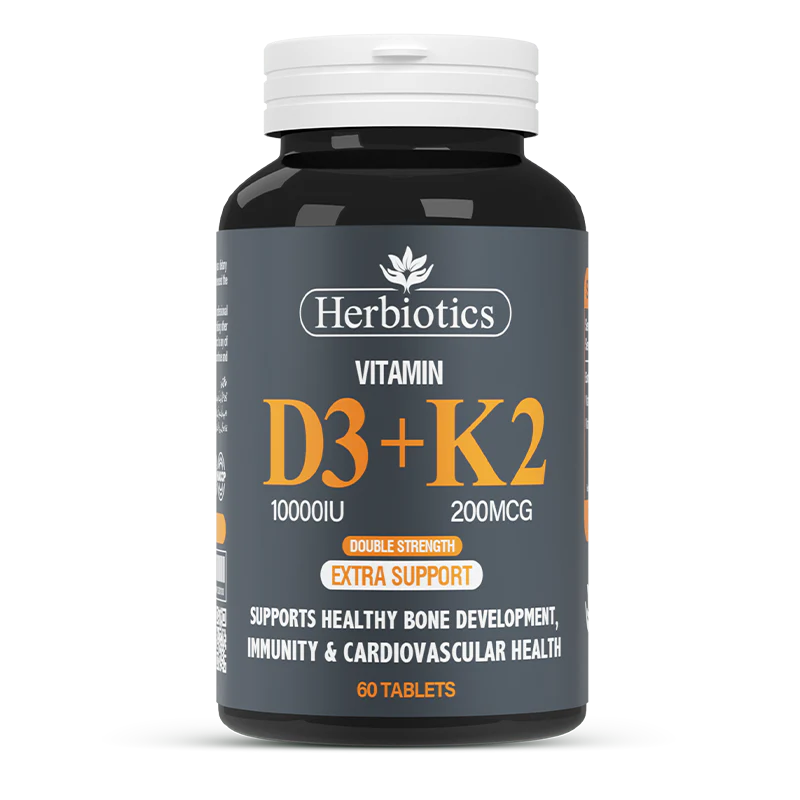 HB D3+K2 10000IU 200MCG (60 TAB)