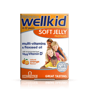 VITABIOTICS WELLKID SOFT JELLY 4 TO 12 YEARS (30 JELLY)