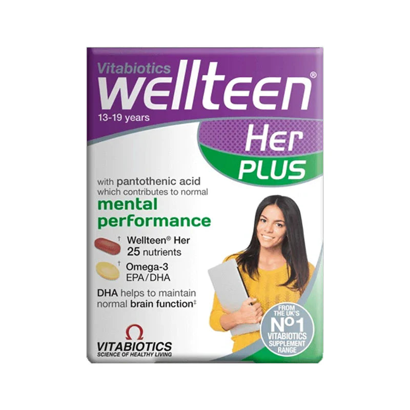 VITABIOTICS WELLTEEN HER PLUS (56TAB/CAP)