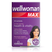 VITABIOTICS WELLWOMAN MAX (84 TABLETS/CAP)