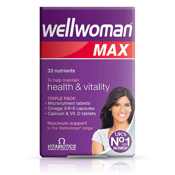 VITABIOTICS WELLWOMAN MAX (84 TABLETS/CAP)