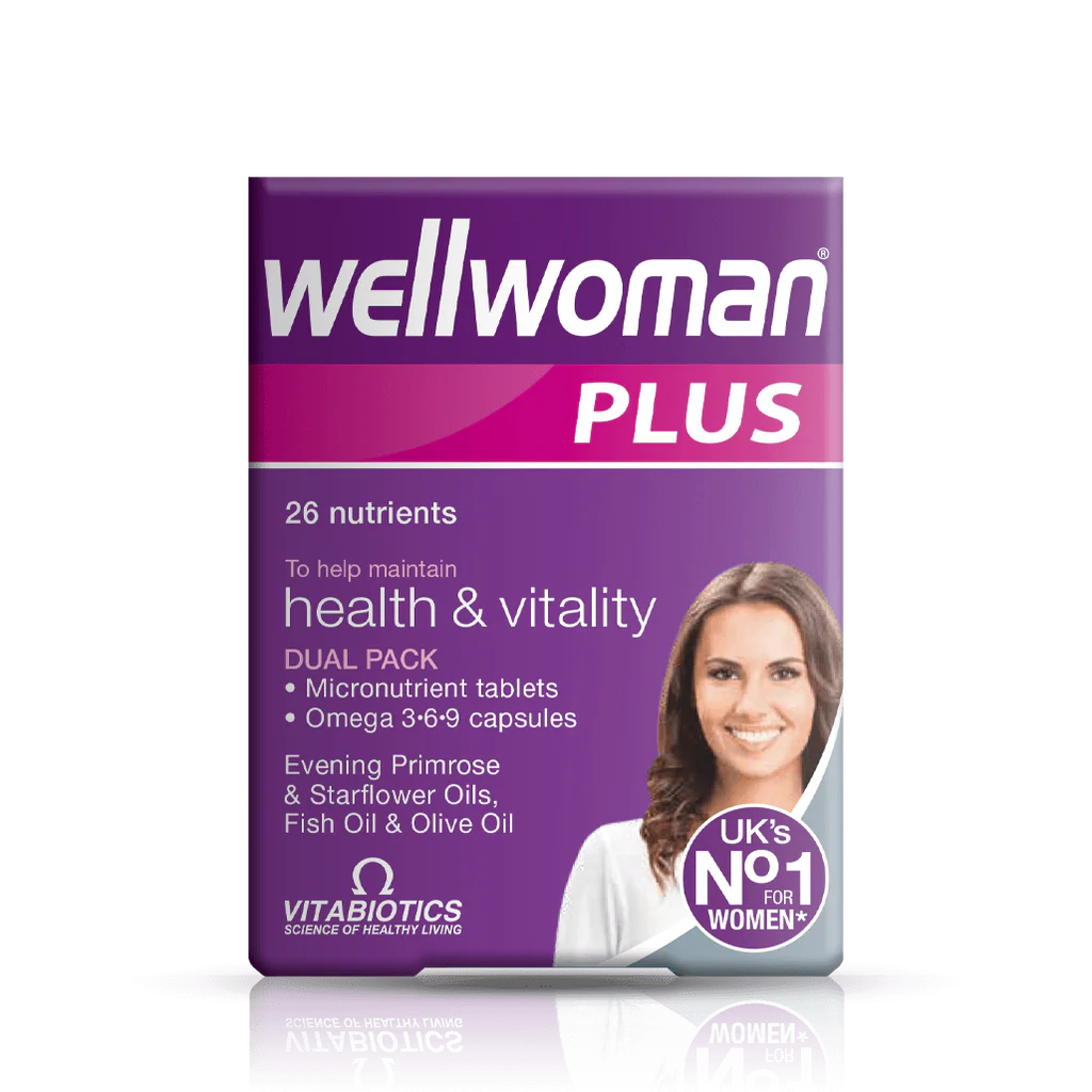 VITABIOTICS WELLWOMAN PLUS OMEGA 3-6-9 (56 TAB/CAP)