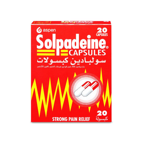 SOLPADINE SOLUBLE FAST RELIEF PAIN (20 TAB)